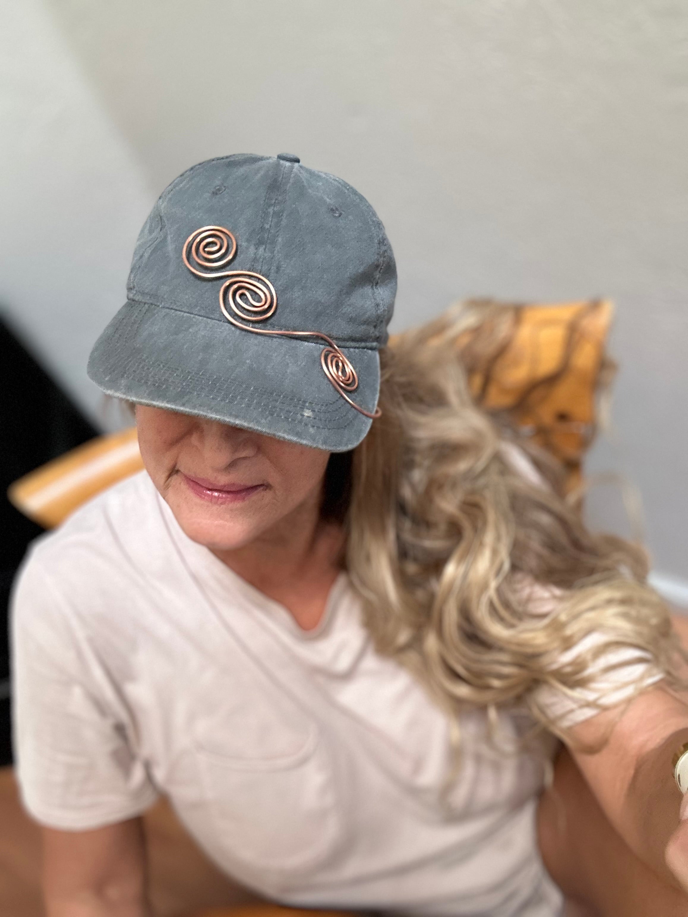 Swirl trio cap clip