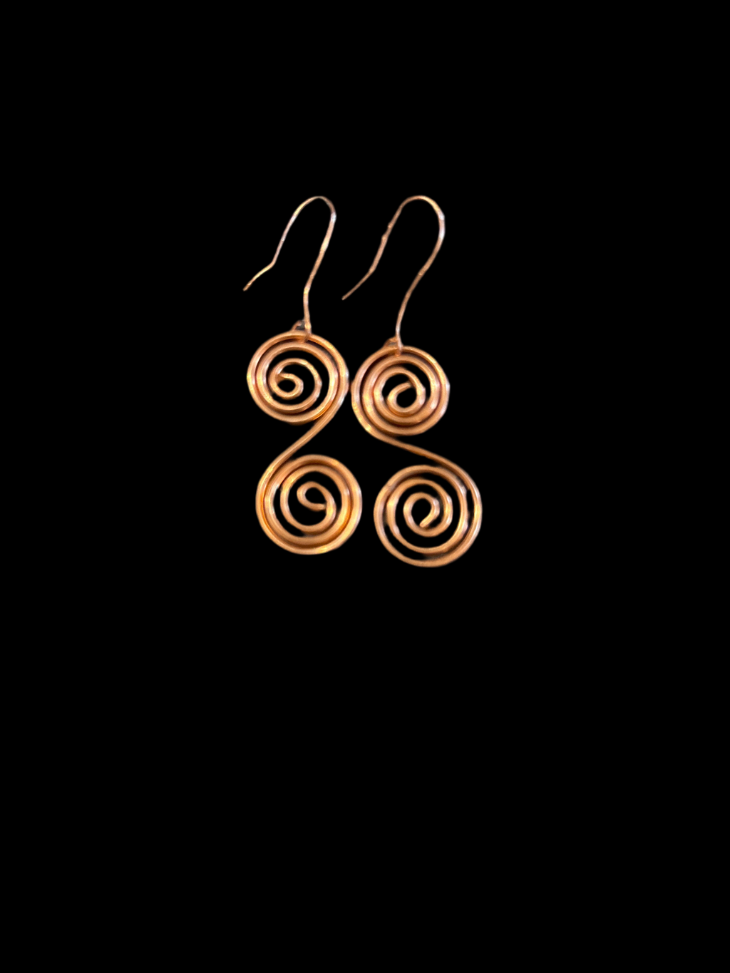 Double swirl Earrings