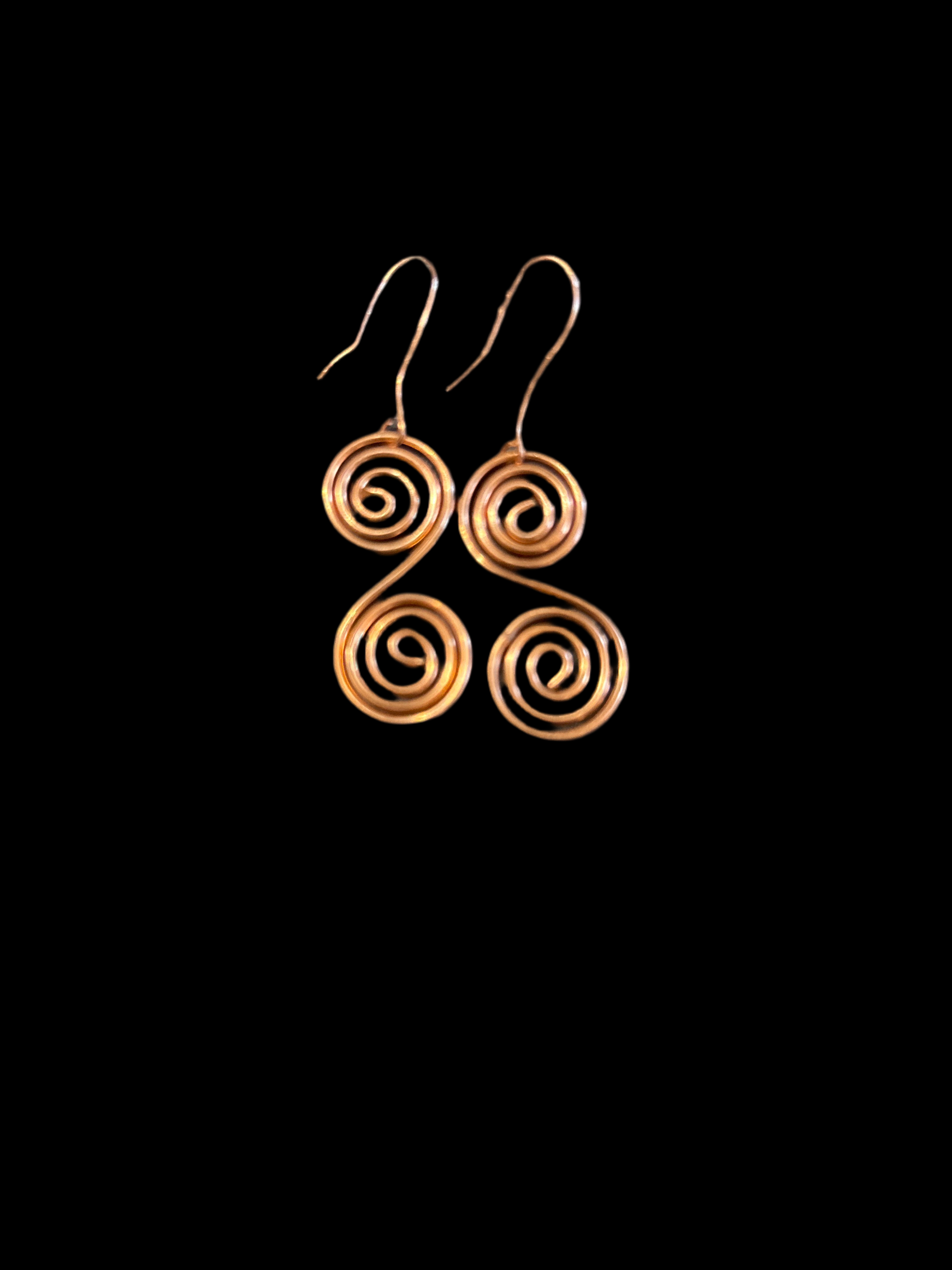 Double swirl Earrings