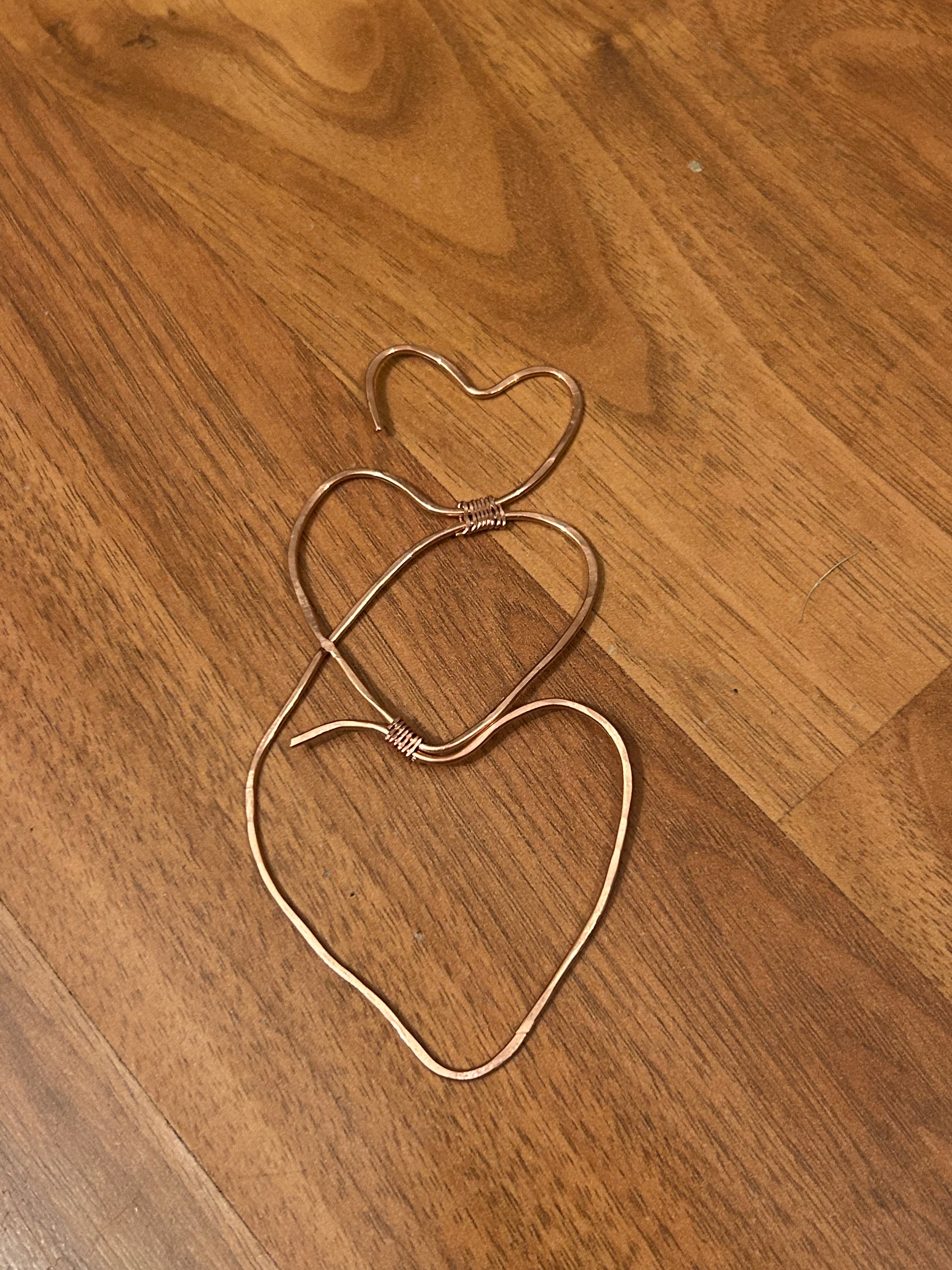 Triple Heart Bookmark