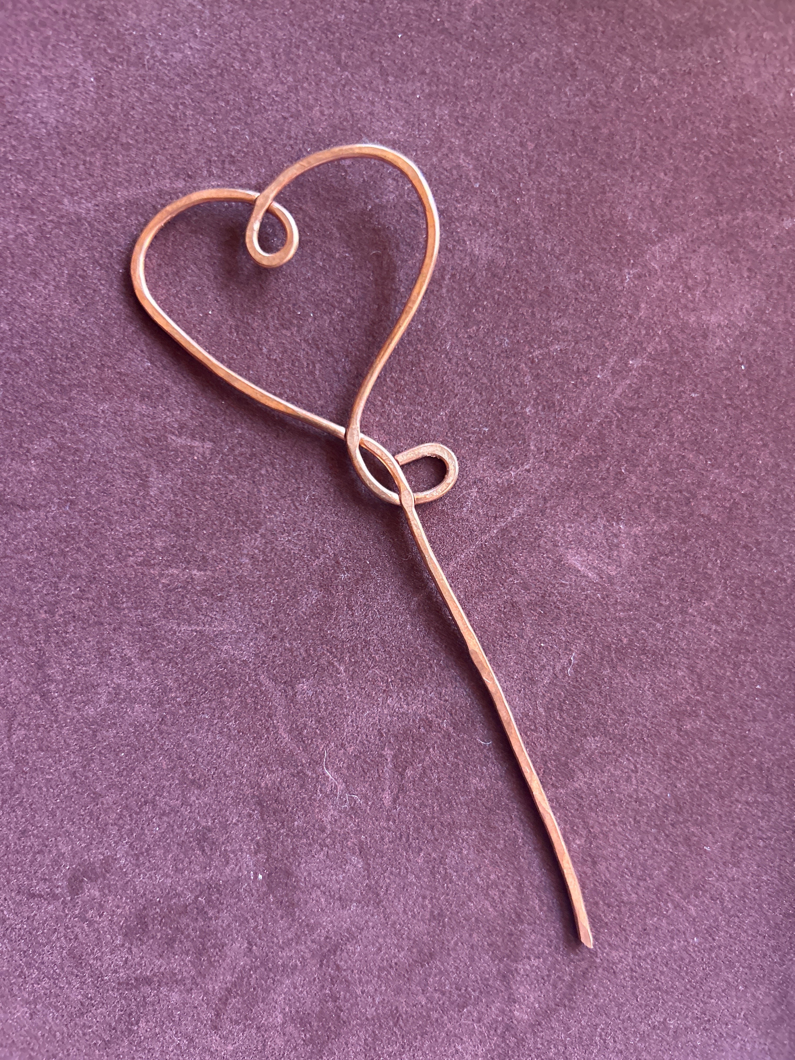 Single Heart Bookmark
