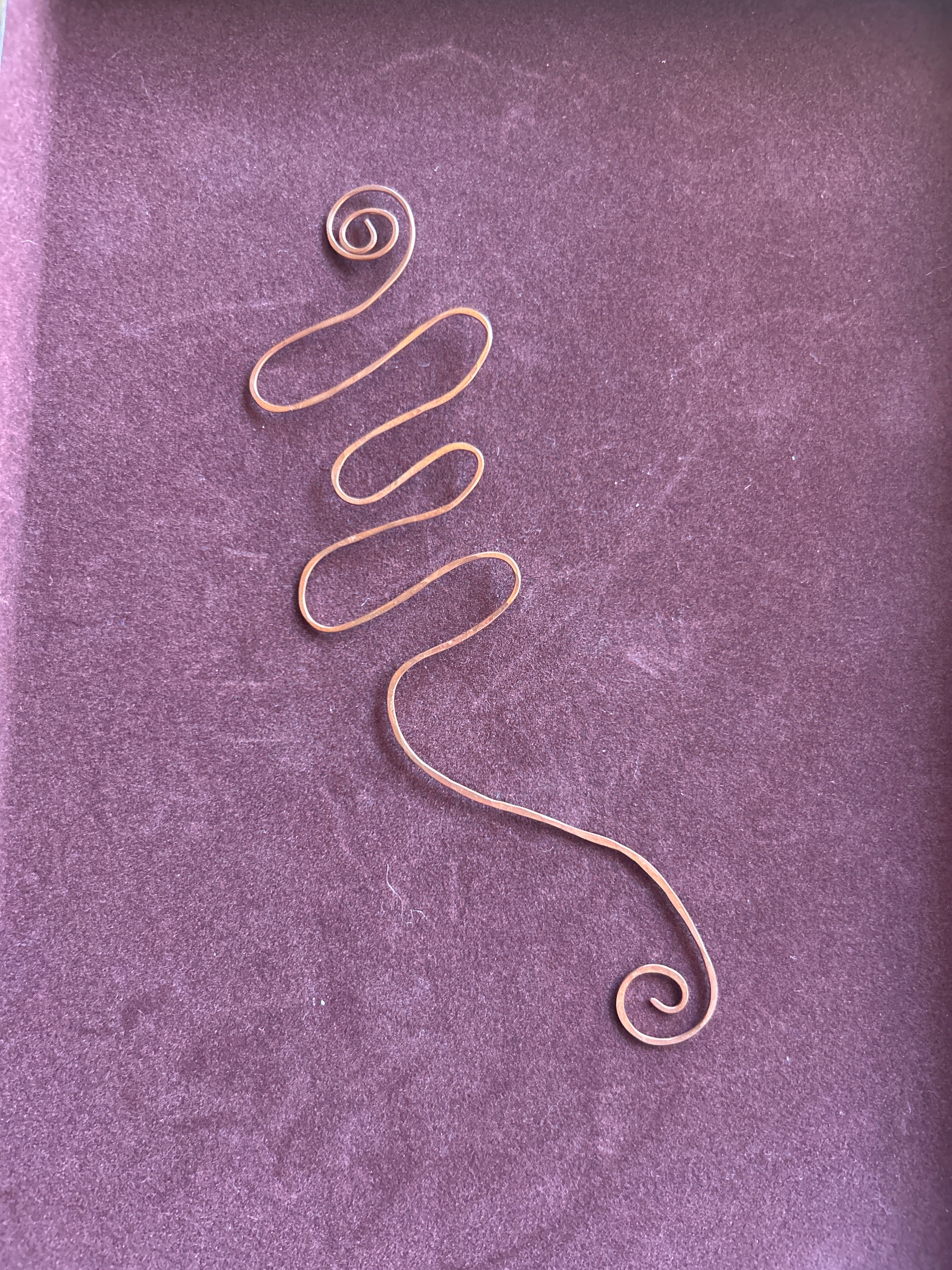 16 Gauge Swirl Bookmark